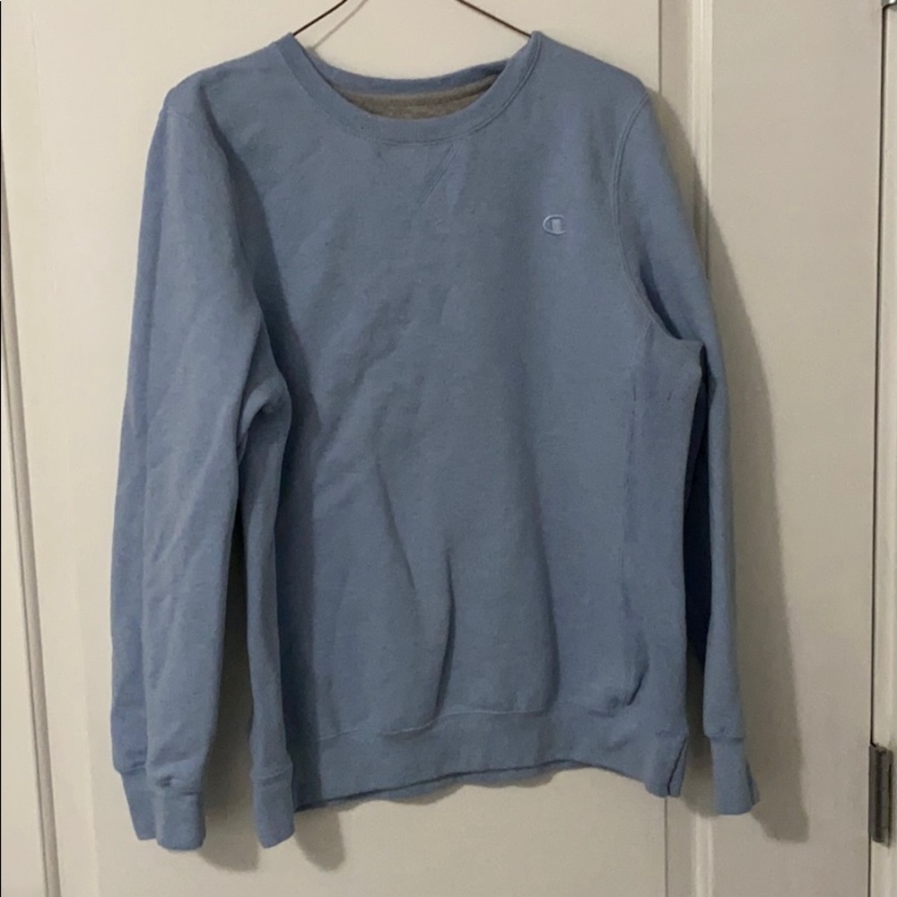Champion baby blue sweater